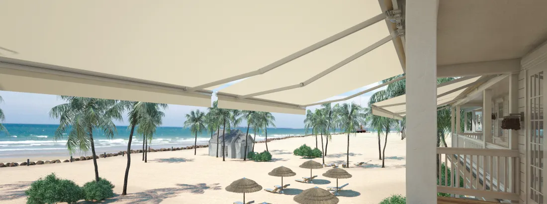 Store Monobloc Oxyon : une solution élégante pour terrasse et balcon